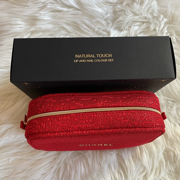 Chanel Natural Touch Cosmetic Pouch to Crossbody Purse Bag - Picture 4 of 9